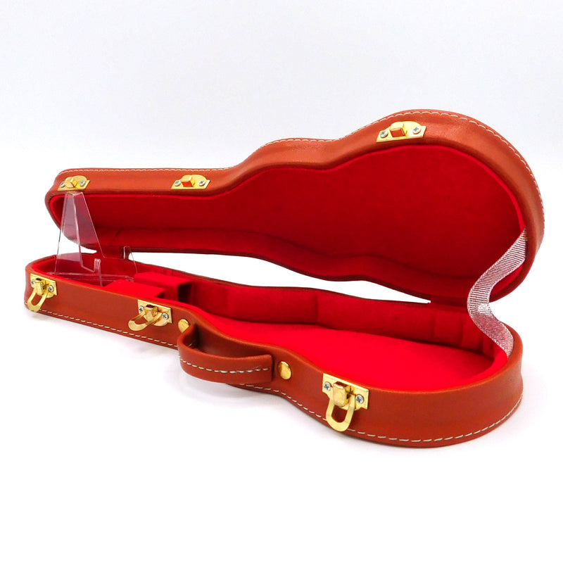 Axe Heaven Gibson Les Paul Original Hardshell Case Brown Miniature Guitar Replica