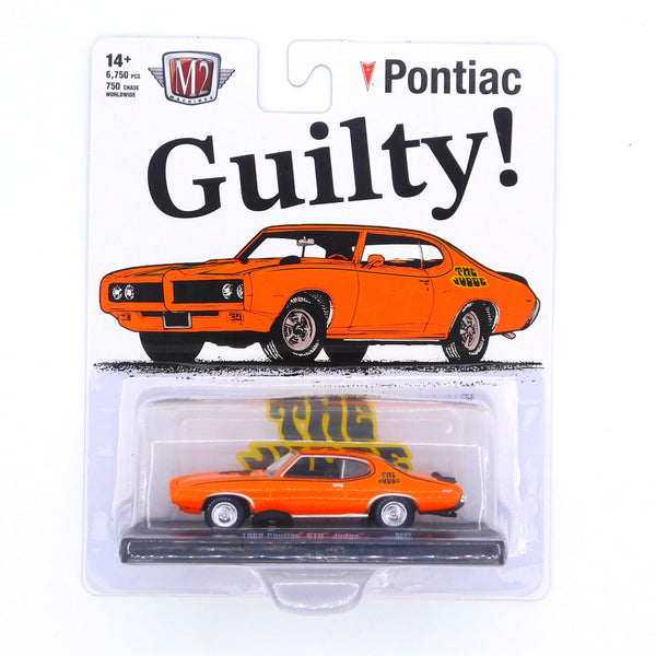 Damaged 1969 Pontiac GTO Judge M2 Machines 1:64 Diecast Auto Drivers Release 127