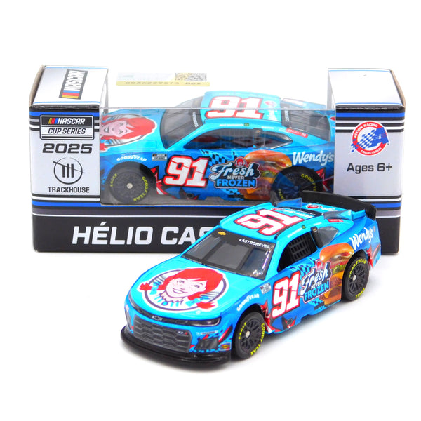 Helio Castroneves 2025 Wendy's 1:64 Nascar Diecast