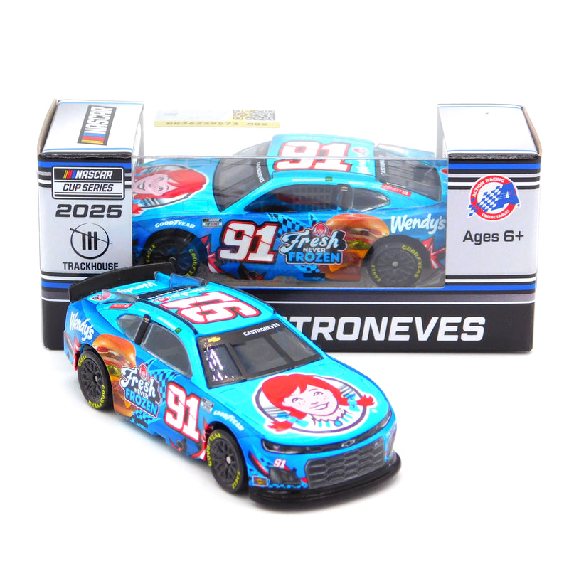 Helio Castroneves 2025 Wendy's 1:64 Nascar Diecast