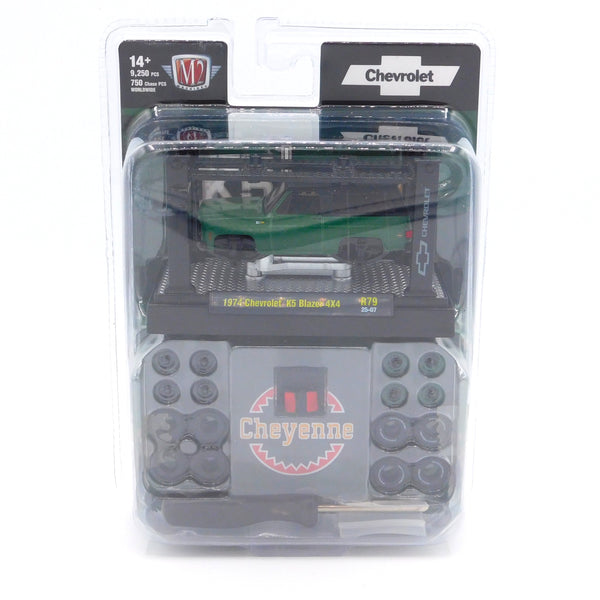 1974 Chevrolet K5 Blazer M2 Machines 1:64 Scale Model Kit Release 79