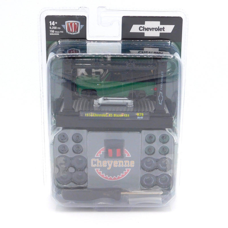 1974 Chevrolet K5 Blazer M2 Machines 1:64 Scale Model Kit Release 79