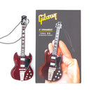 Axe Heaven Gibson SG Standard Cherry Holiday Ornament Miniature Guitar Replica