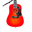Axe Heaven Gibson Hummingbird Cherry Holiday Ornament Miniature Guitar Replica