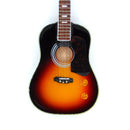 Axe Heaven Sunburst Acoustic Holiday Ornament Miniature Guitar Replica