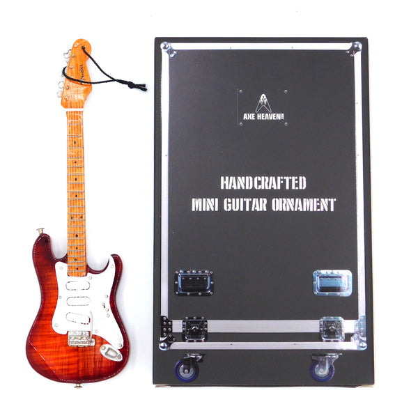 Axe Heaven Fender Select Stratocaster Holiday Ornament Miniature Guitar Replica