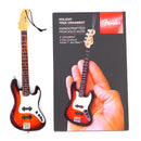 Axe Heaven Fender Jazz Bass Holiday Ornament Miniature Guitar Replica