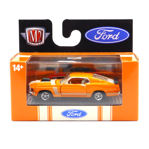 1970 Ford Mustang BOSS 302 M2 Machines 1:64 Scale Detroit Muscle Release 90