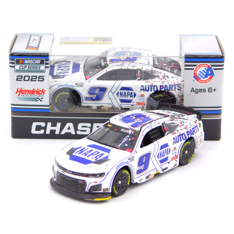 Chase Elliott 2025 Napa White Cook Out Clash Win 1:64 Nascar Diecast