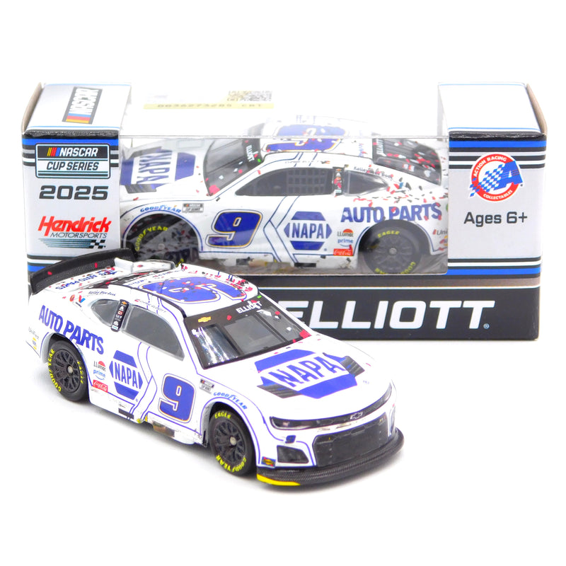 Chase Elliott 2025 Napa White Cook Out Clash Win 1:64 Nascar Diecast