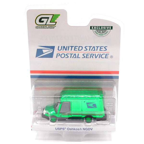 Green Machine Nest Generation Delivery Vehicle USPS 1:64 Diecast Hobby Exclusive