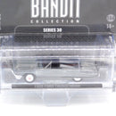 Raw Machine 1965 Ford Thunderbird  1:64 Diecast Black Bandit Series 30