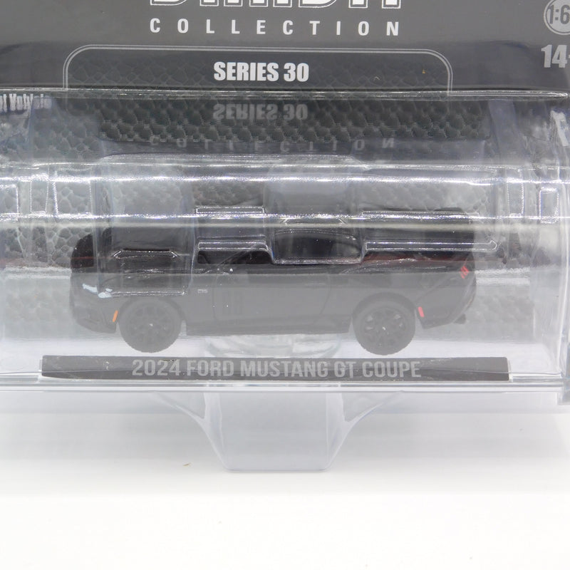 2024 Ford Mustang Gen 7 5650 GT 1:64 Diecast Black Bandit Series 30