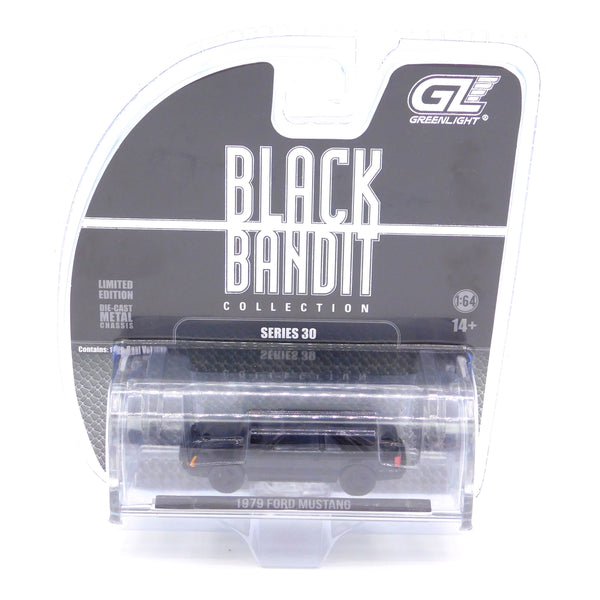 1979 Ford Mustang Fastback 1:64 Diecast Black Bandit Series 30