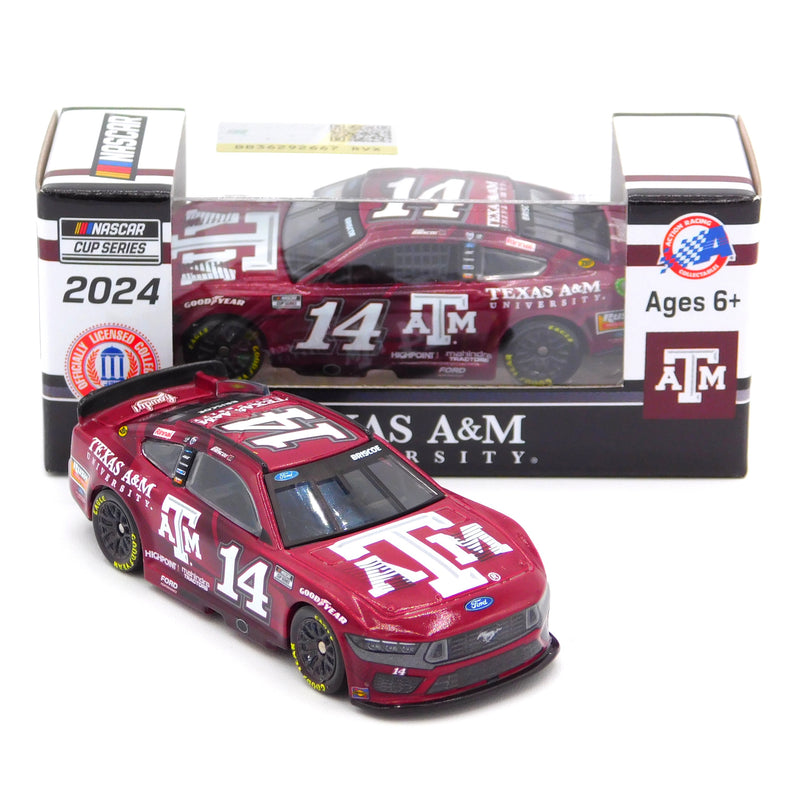 Chase Briscoe 2024 Texas A&M 1:64 Nascar Diecast