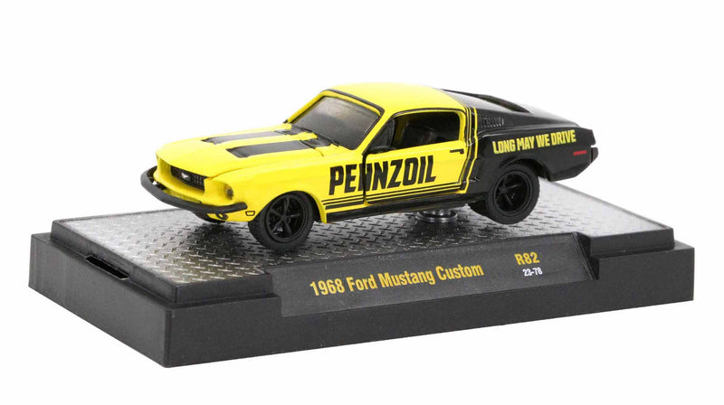 1968 Ford Mustang Pennzoil M2 Machines 1:64 Scale Auto-Trucks Release 82