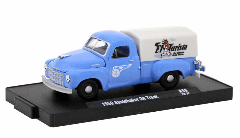 1950 Studebaker 2R Truck M2 Machines 1:64 Scale Auto Drivers Release 99