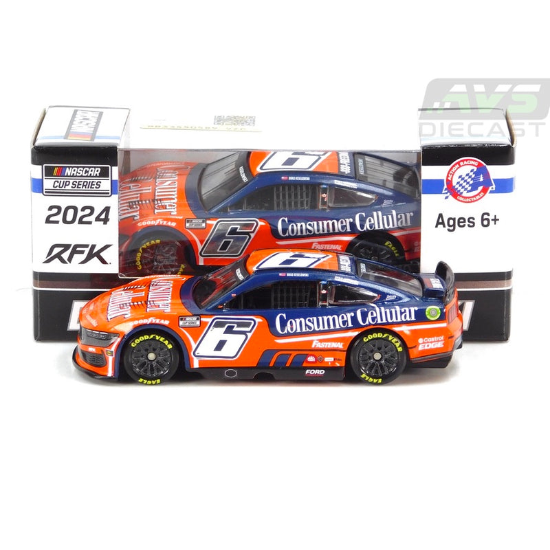 Brad Keselowski 2024 Consumer Cellular 1:64 Nascar Diecast