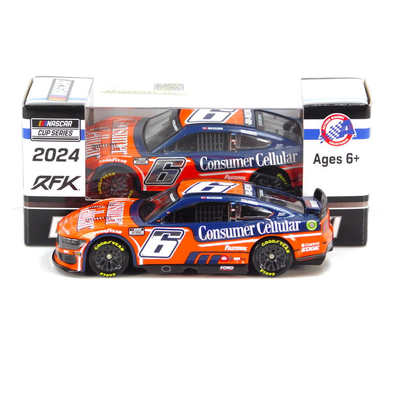 Brad Keselowski 2024 Consumer Cellular 1:64 Nascar Diecast