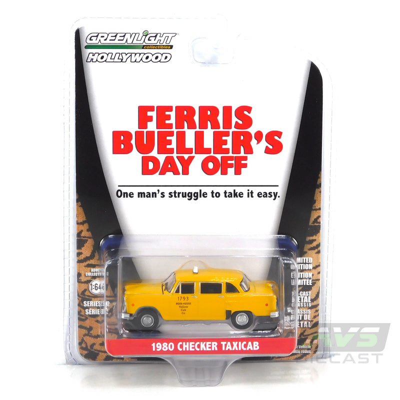 Hollywood 62030C 1980 Checker Taxicab Ferris Bueller's Day Off 1:64 Diecast