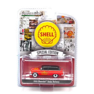 Shell Oil Special Edition 41155B 1955 Chevrolet Sedan Delivery 1:64 Diecast