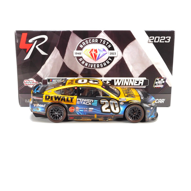 Christopher Bell 2023 DeWalt Power Stack Bristol Dirt Win 1:24 Nascar Diecast