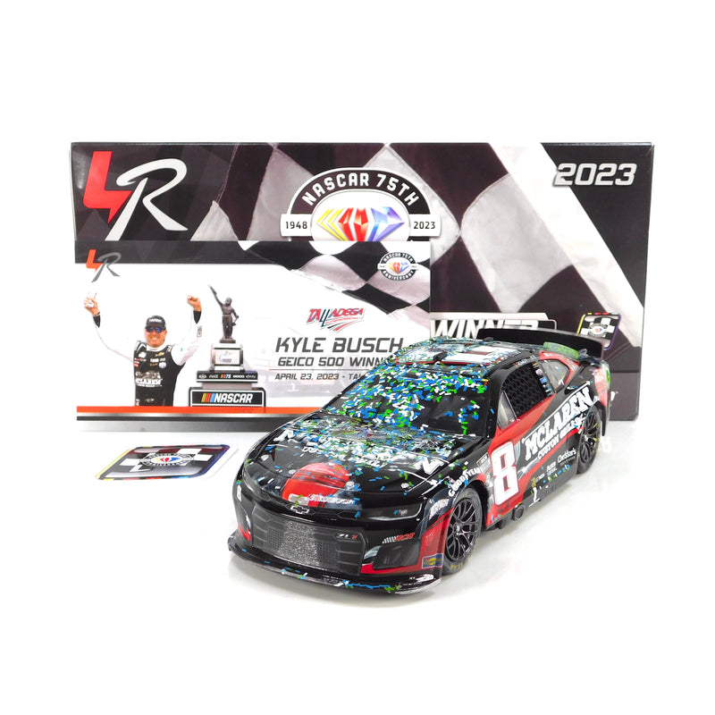 *Damaged Box* Kyle Busch 2023 McLaren Custom Grills Talladega Win 1:24 Nascar Diecast