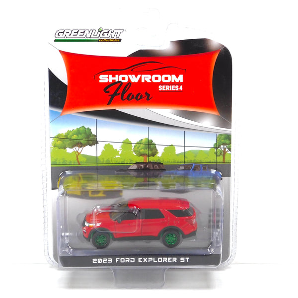 Green Machine Showroom Floor 68040-C 2023 Ford Explorer ST 1:64 Diecast