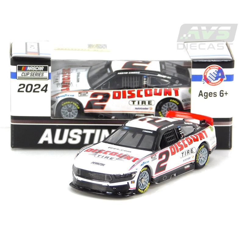 Austin Cindric 2024 Discount Tire 1:64 Nascar Diecast