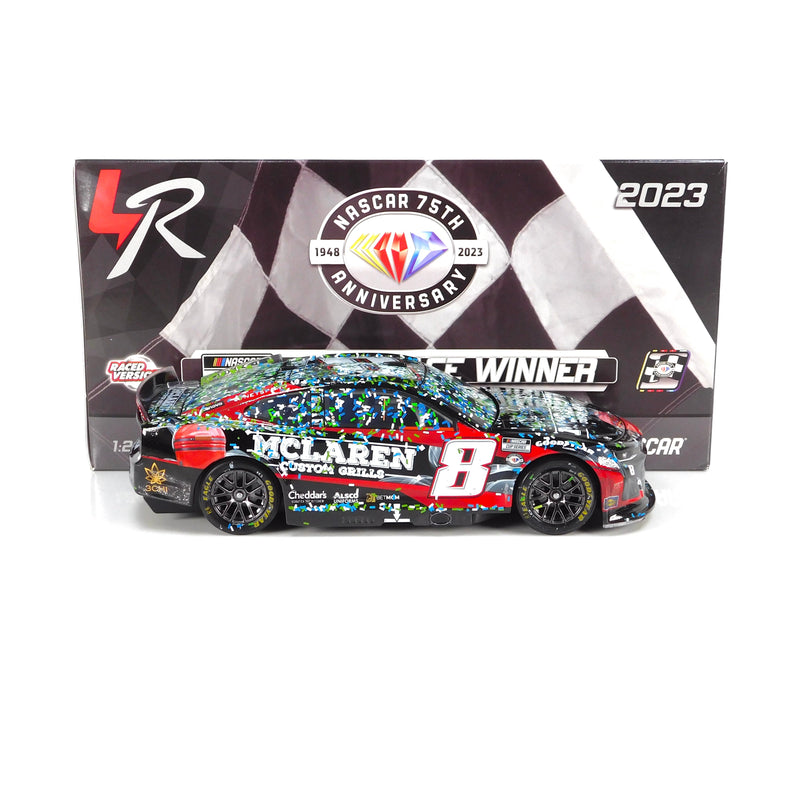 *Damaged Box* Kyle Busch 2023 McLaren Custom Grills Talladega Win 1:24 Nascar Diecast