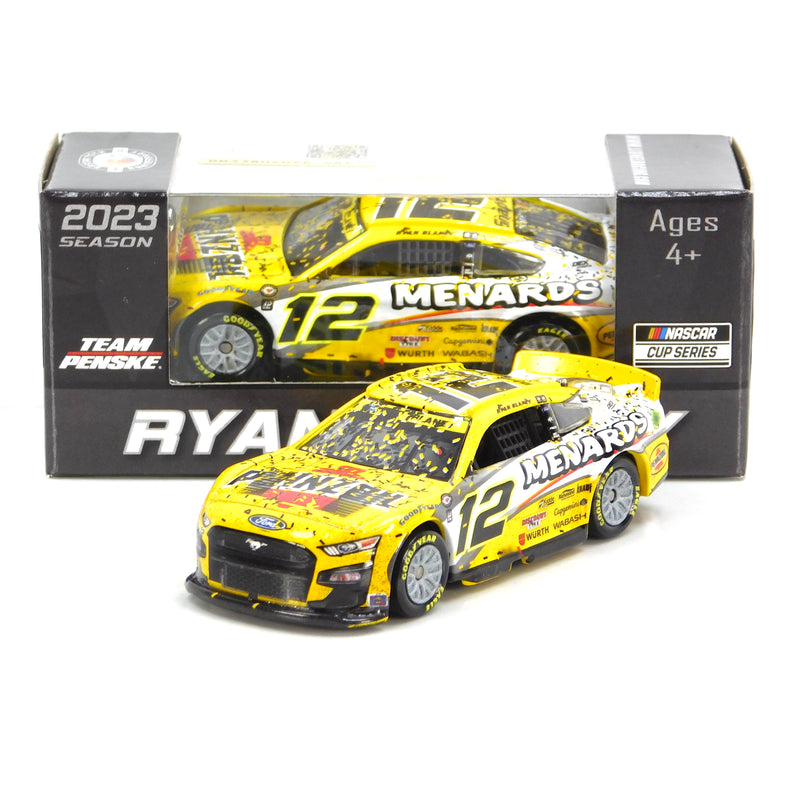 Ryan Blaney 2023 Pennzoil/Menards Talladega Win 1:64 Nascar Diecast