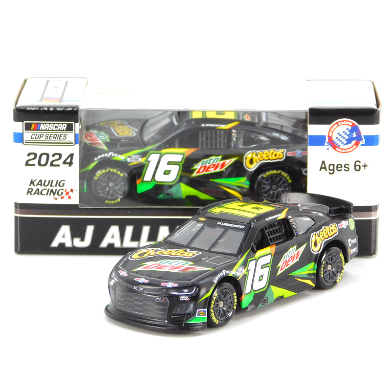 AJ Allmendinger 2024 MTN Dew Cheetos 1:64 Nascar Diecast