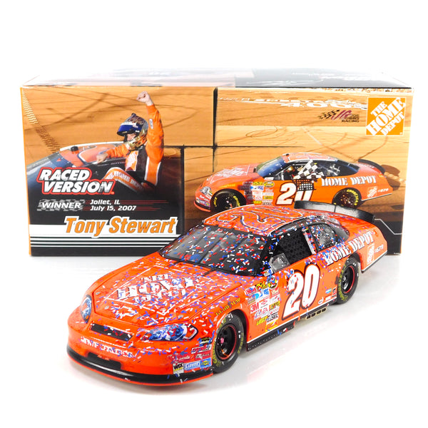 *Pre-Owned* Tony Stewart 2007 Home Depot Chicago Win 1:24 Nascar Diecast