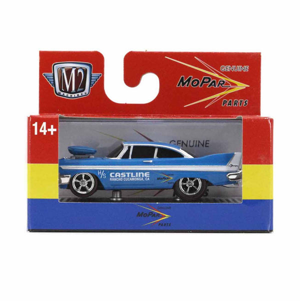 1958 Plymouth Fury M2 Machines 1:64 Scale Ground Pounders Release 25