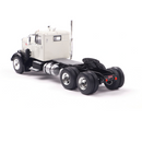 1955 Peterbilt 281 White w/ Black Fenders 1:64 Diecast