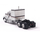 1980 GMC General Silver w/ Black & Red Stripes 1:64 Diecast