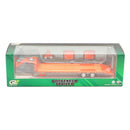 Gooseneck Trailer Orange 1:64 Diecast Hobby Exclusive