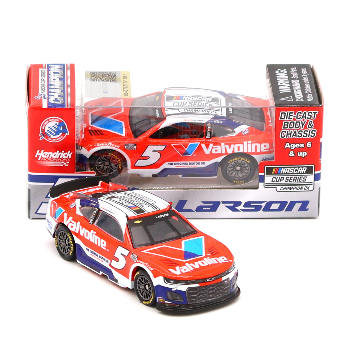 Kyle Larson 2025 Valvoline Champion 1:64 Nascar Diecast