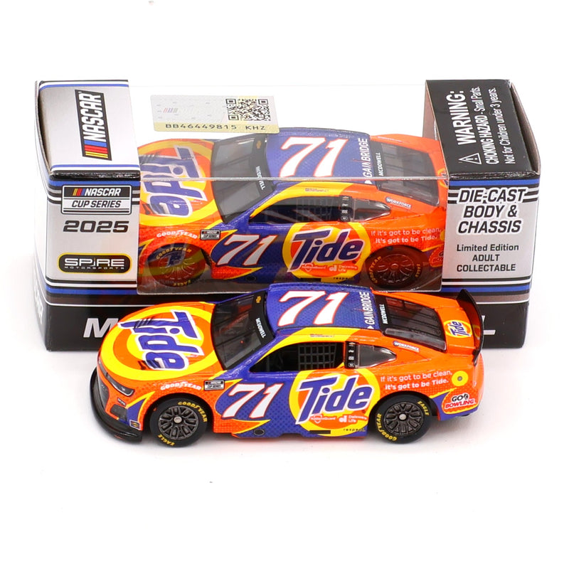 Michael McDowell 2025 Tide 1:64 Nascar Diecast