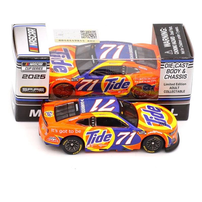 Michael McDowell 2025 Tide 1:64 Nascar Diecast