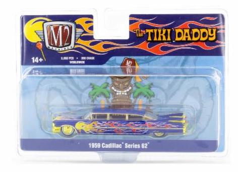 Chase 1959 Cadillac Series 62 "The Tiki Daddy" M2 Machines 1:64 Hobby Special 39100HS04