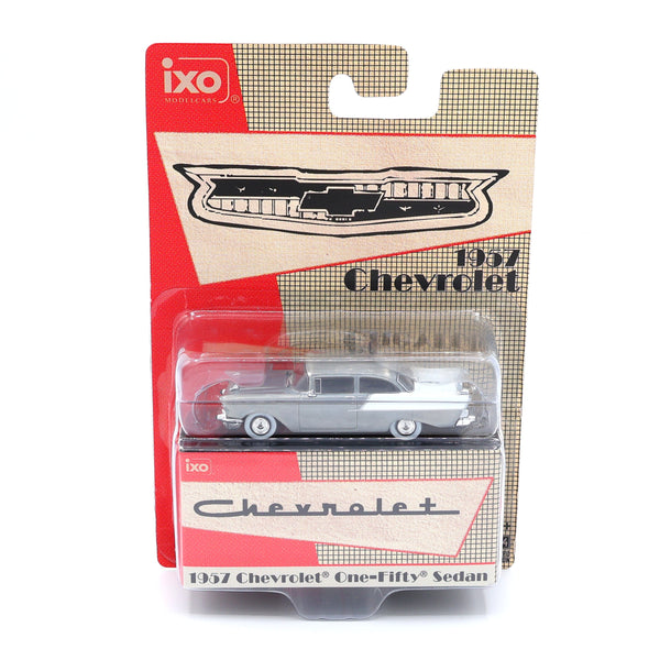 Raw Finish Chase 1957 Chevrolet One-Fifty Black 1:64 Diecast