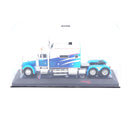 2002 Peterbilt 379 Blue and White 1:64 Diecast