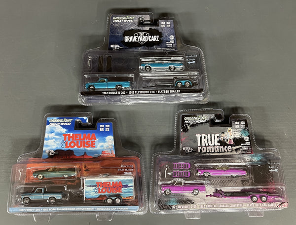 Greenlight Hollywood Hitch & Tow Series 13 – 3 Car Set 1:64 Diecast