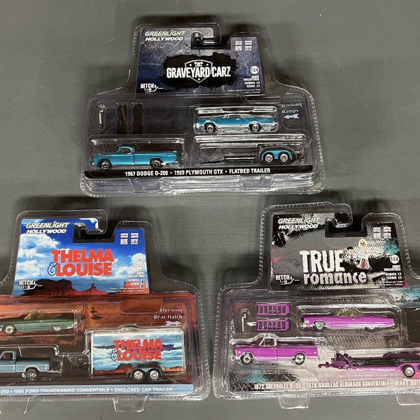 1/64 Dodge  ３台set Auto World 1971 Dodge Dart Swinger 340 Diecast Model Car