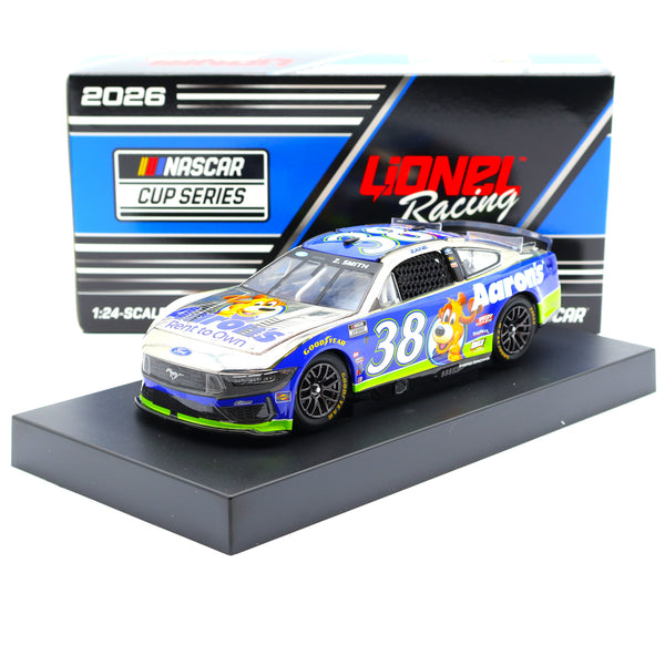 【新品・未開封】ビッグ・シティ('63インド) Zane Smith 2026 Aaron's Lucky Dog Color Chrome 1:24 Nascar Diecast