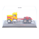 1963 Peterbilt 281 Yellow and Red 1:64 Diecast