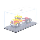 1963 Peterbilt 281 Yellow and Red 1:64 Diecast