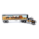 1976 Kenworth W900 Black With Trailer Bandit Mural 1:64 Diecast