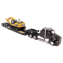Caterpillar Kenworth T880 With Lowboy and Cat 320D 1:87 Scale Diecast 84420